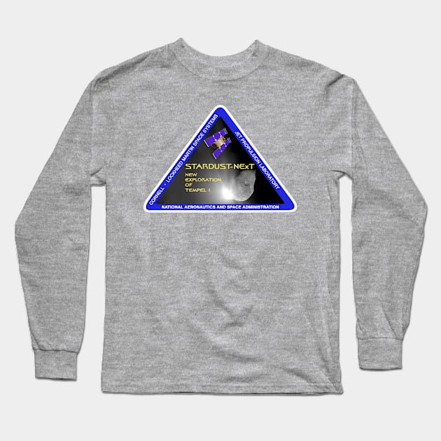 STARDUST - NEXT Logo Long Sleeve T-Shirt by Spacestuffplus